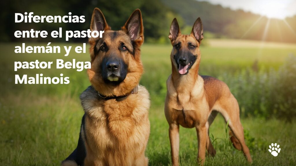 Diferencias Clave entre el Pastor Alemán y el Pastor Belga Malinois