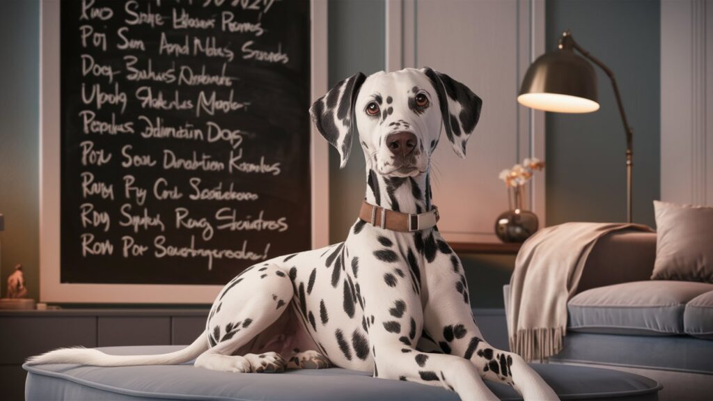 nombres para perros dalmata