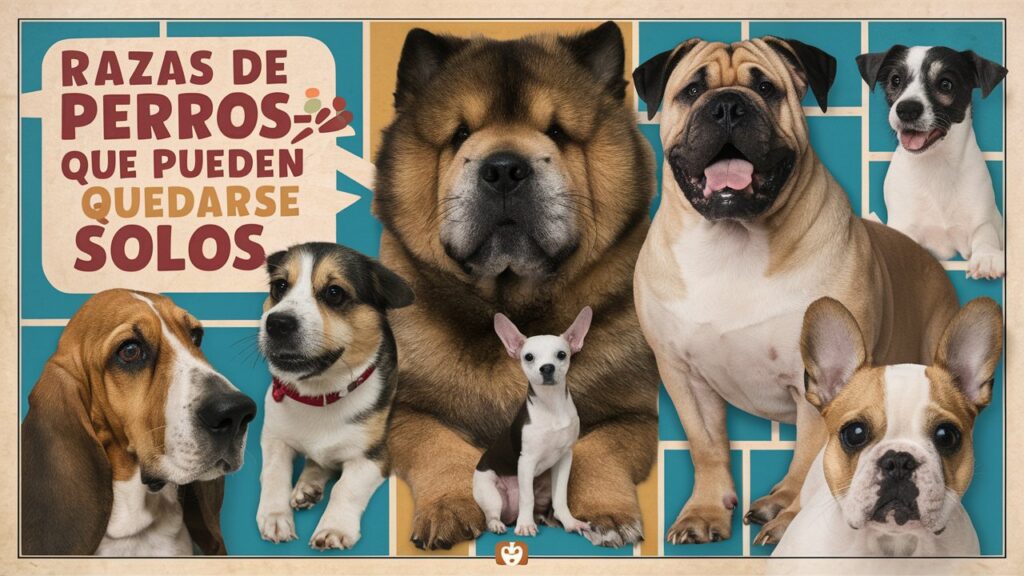 razas de perros que pueden quedarse solos