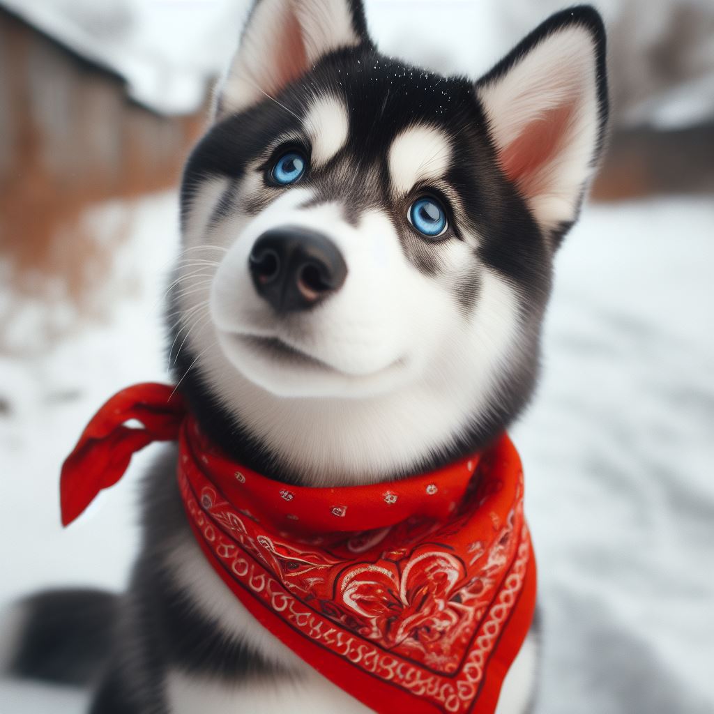 Husky Siberiano perro