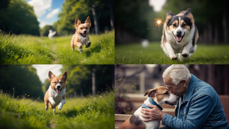 perros grandes y pequeños